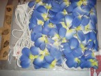 Guirlande lumineuse fleur bleu