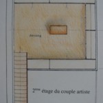 Plan 2eme étage artiste