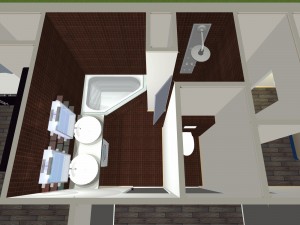 Salle de bain 3D