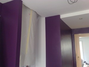 Travaux petite chambre